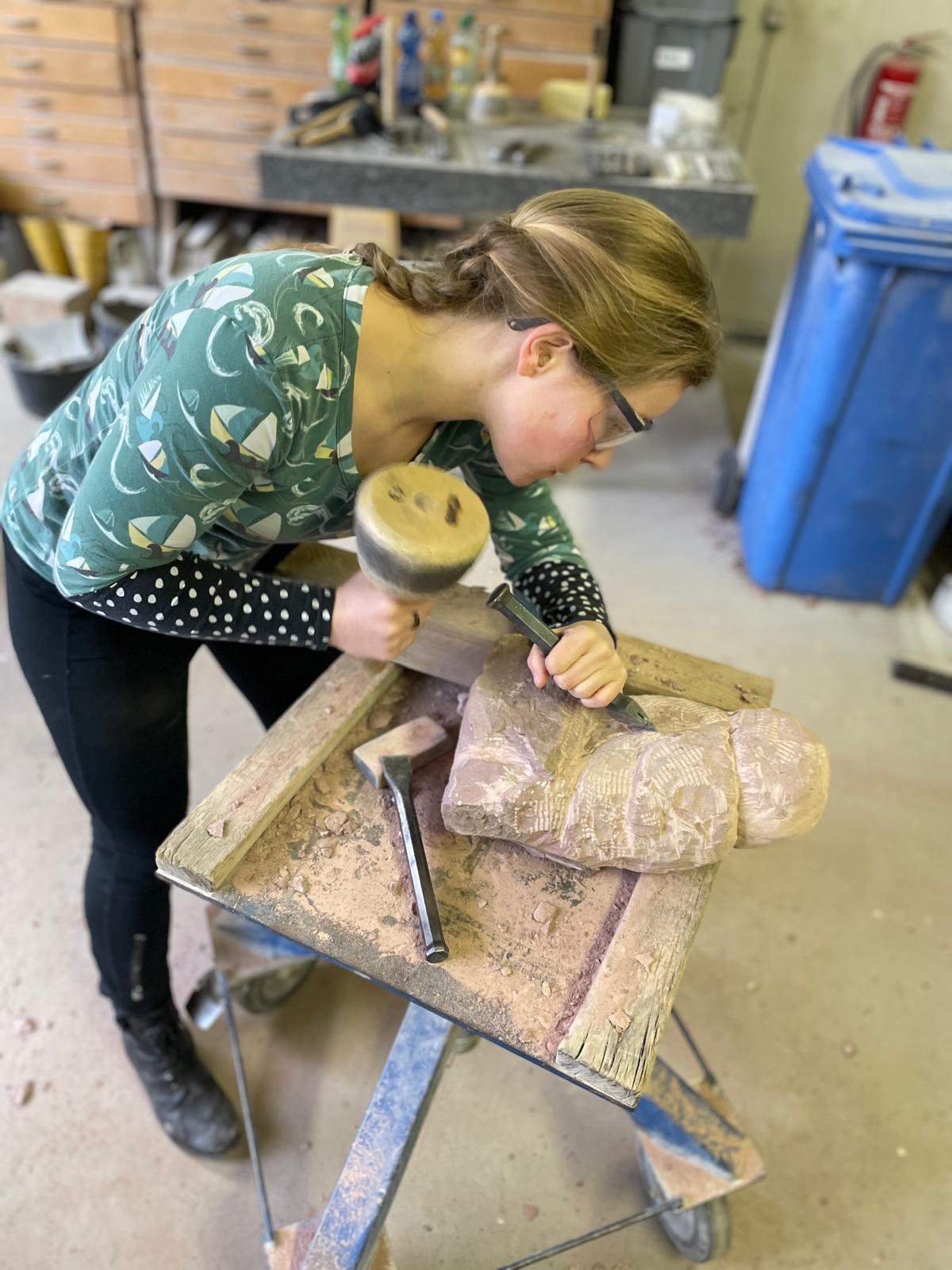 Impressionen unserer Bildhauerworkshops